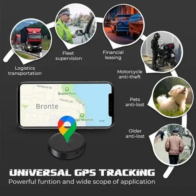 High PrecisionCar Vehicle Tracking Anti-Lost Locator Mini GPS Tracker for Vehicles Locator Tracker for Tracking System Bluetooth