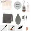 1PCS-9PCS/Set Hearing Aid Cleaning Kit Brush Vent Cleaner Wire Magne Wax Loop Tools Set 3