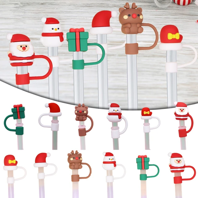 Limited Edition Christmas Straws / Holiday Tumbler Straw 