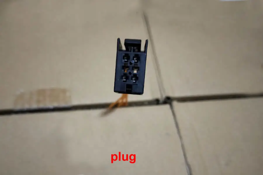 ACHTERLICHT/ LINKS/ 7 DRAADS/ STEKKER STUK KABEL/ VAN ZIE 1607990580 C235 EN ZIE 6350X6 C158