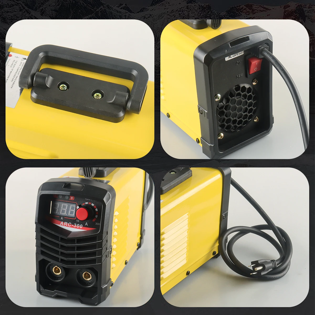 WOZOBUY  DC Inverter ARC Welder 110V/220V MMA IGBT Portable Welding Machine High Quality for Home Beginner Welding Work 5