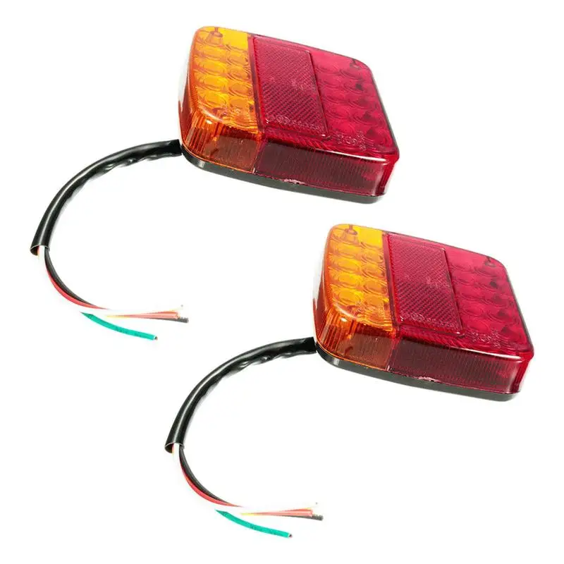 

LED Rear Tail Stop Light 26LEDs Reverse Backup Stop Turn Signal Trailer Cab Marker Taillights Energy Saving Car Supplies RV