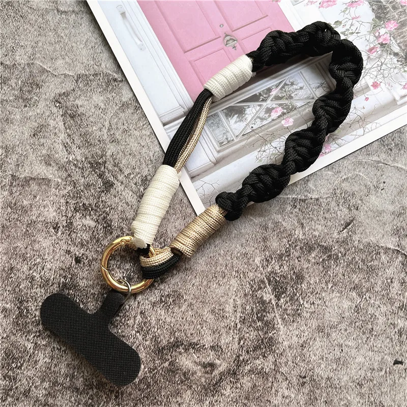 Handmade Luxury Phone Charm and Wrist Strap Keychain Accessory