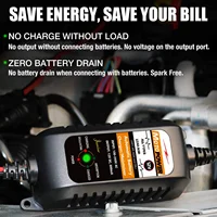 MOTOPOWER 12V 800mA Automatic Smart Car Motorcycle Battery Charger Maintainer - Image 6