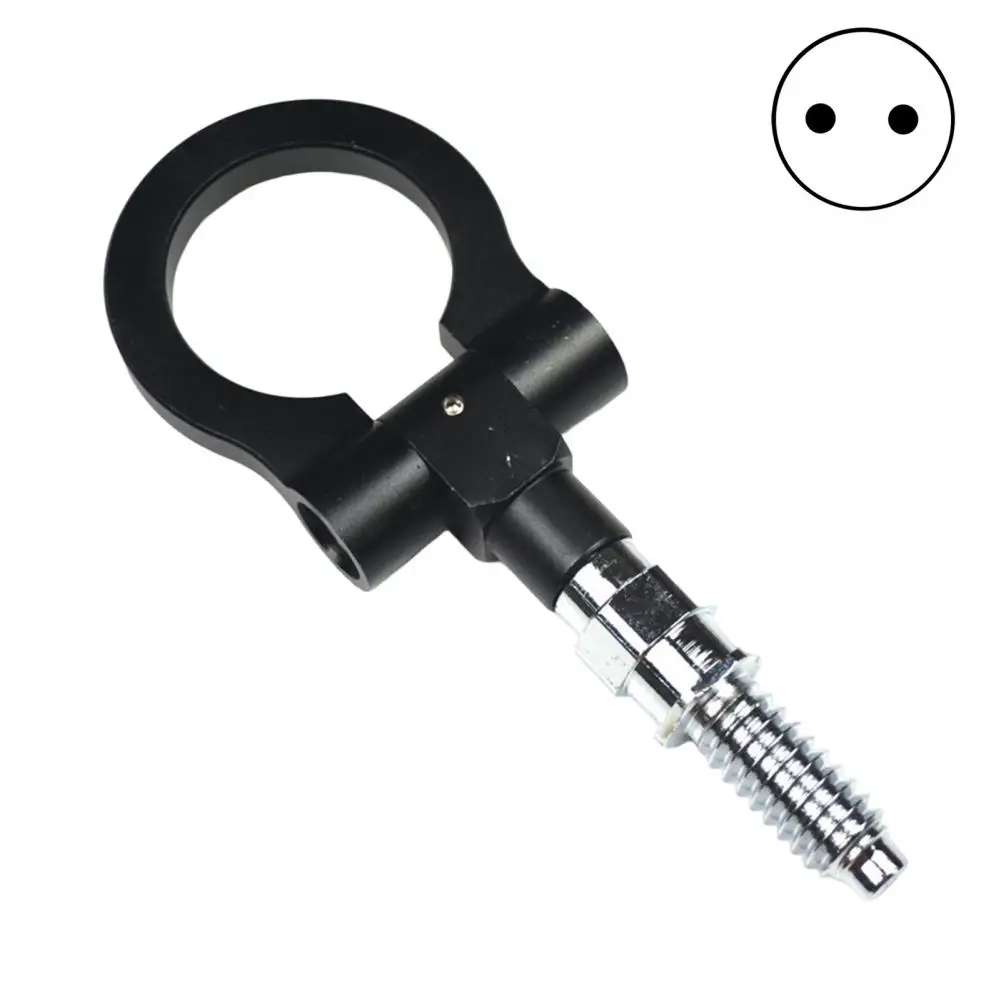 Universal Auto Abschlepp haken robuste verschleiß feste jp/eu Stecker Aluminium  legierung Front stoßstange Anhänger Schleife Abschlepp ring Haken Auto  Supply - AliExpress