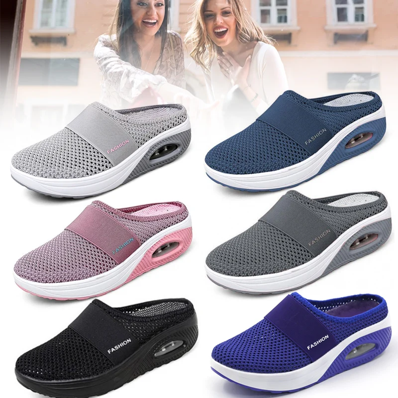 Women Walking Shoes Breathable Casual Mesh Slip Walking Shoes For Outdoor Indoor slip on shoes ladies shoes