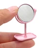 1/12 Dollhouse Mini Dressing Mirror Golden Frame Makup Mirror Model Simulation Fitting Room Furniture Supplies Ornaments 6