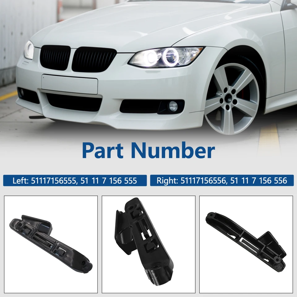 Frontstoßstangen-Halterung Für BMW 3er E92 E93 - Rechts 51117156556