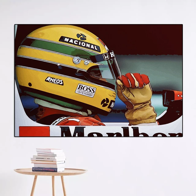 Legendary Senna Portrait Canvas Painting