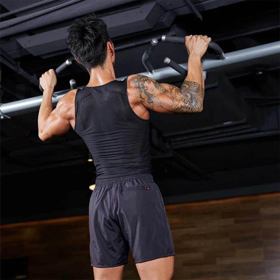 Cycling Underwear Sport Base Layer White Cycling Jersey Reflective Vest Men Undershirt Quick Dry Elastici Vest Road Bike Jersey 4