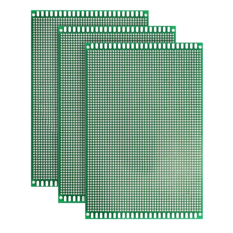 양면 PCB 보드, D DZRCOXI 대형 PCB 회로 기판 프로토보드 3PC..
