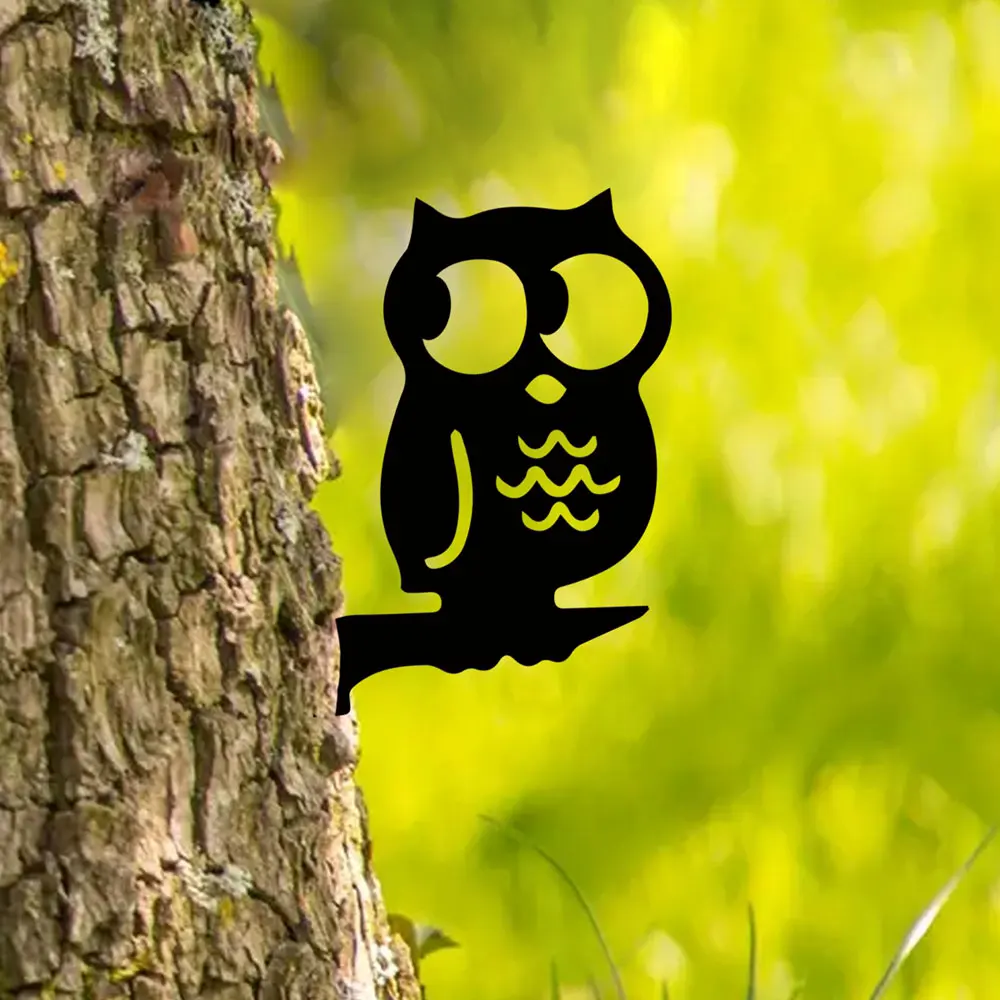 

Animal Signs Tin Plaque Metal Plate Signs For Animal Signs Decor owl Iron Wall Signs