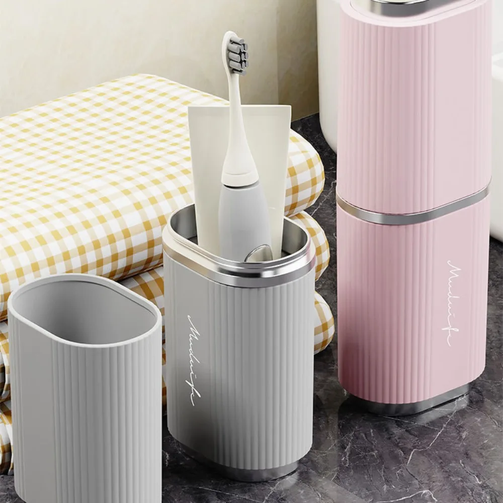 Dust Proof Portable Toothbrush Storage Box Travel Case Toothbrush Toothpaste Holder Organizer Bathroom Accessories