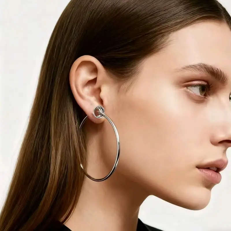 2pc 6mm-20mm Stainless Steel Ear Plugs Tunnels silver Color Screwed Earrings Expander Earlet Gauges Body Piercings Jewelry