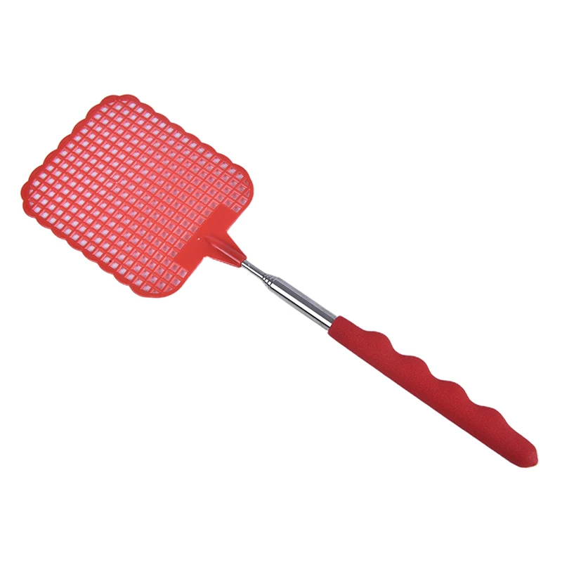 Fly Swatter 1pc 8cm*9.5cm*10cm Fly Swatters Telescopic Extendable Prevent Pest Mosquito Tool Flies Trap Retractable