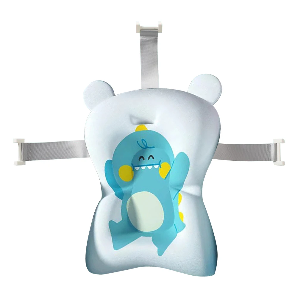 Bath Pillow Newborn Bathtub Pillow Floating Newborn Baby Bath Cushion Seat Anti Slip Provides Comfort and Support for Baby 0-12 Months