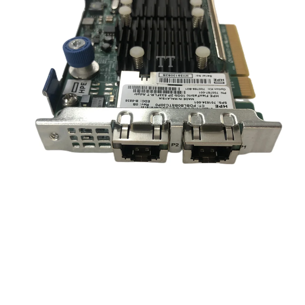 Adaptador Original tt para hp Hpe Flexfabric 10gb Portas 533flr-t 701534001 700757-001 700759-b21 Bcm957810 Navio Rápido - Imagem 3