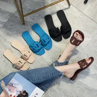 Summer Hot Sale Trendy Fashion Style Jelly Colour Simple Outdoor Indoor Slides for Women Slipper Beach Footwear Cool Sexy - Image 6