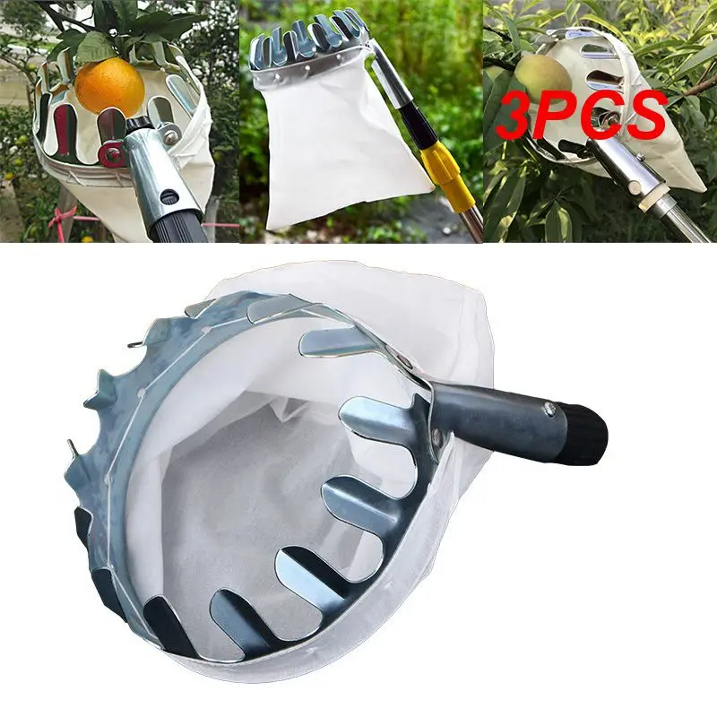 

3 шт., металлическая головка для сбора фруктов в саду