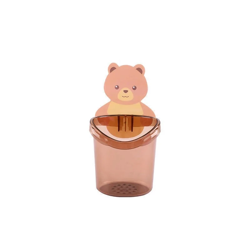 1pcs Toothbrush holder Bathroom accessories Bathroom supplies organizer Bathroom shelf Toothpaste holder Comb storage rack 3