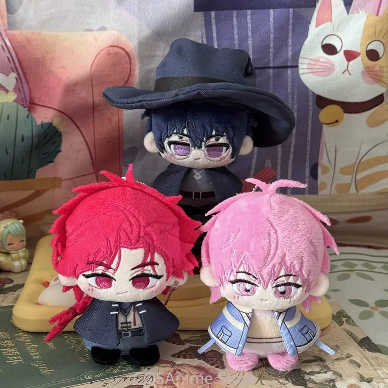 10cm Game Link Click Tianchen Li Vein Xavier Sitting Posture Cotton Doll Puppet Cosplay Lovely Pendant Gift