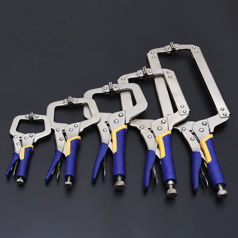 6''/9''/11'' Adjustable C Clamp Welding Pliers Locking Pliers Vice Grip
