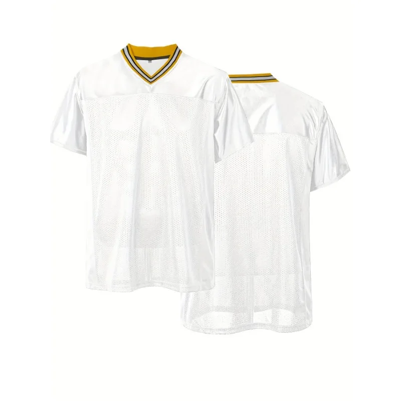 قميص كرة قدم فارغ للرجال ملابس رياضية خارجية للتدر...