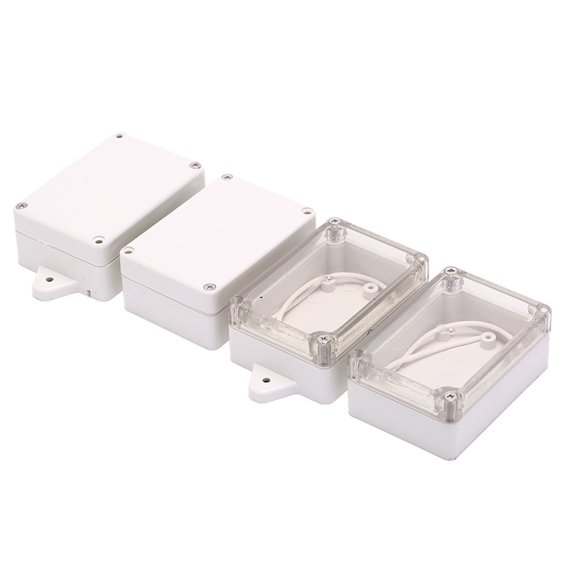 Waterproof Junction Box Enclosure Plastic Instrument Case Small Black Shell Plastic Electronic Project Box
