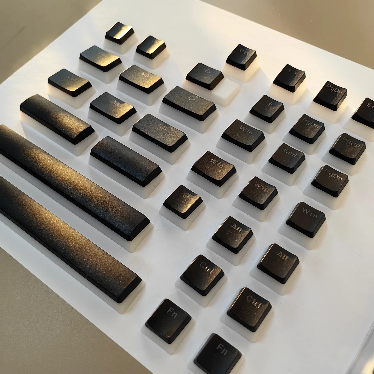 MAIMOOO-Tampas translúcidas do teclado, teclados mecânicos, Keycap