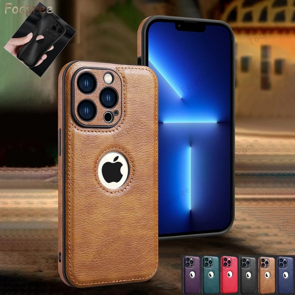 Custodia In Pelle Antiurto Business Retrò Di Lusso Per Apple Iphone 15 14 Plus 13 Pro 12 11 Pro Max Xs Xr 7 8 Se Cover Morbida Per Telefono Nuovo