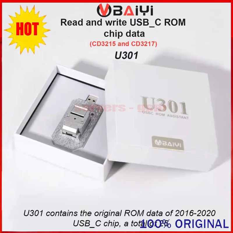 U301USBCRomAssistantforMacbookReadandWriteUSBCRomChipData