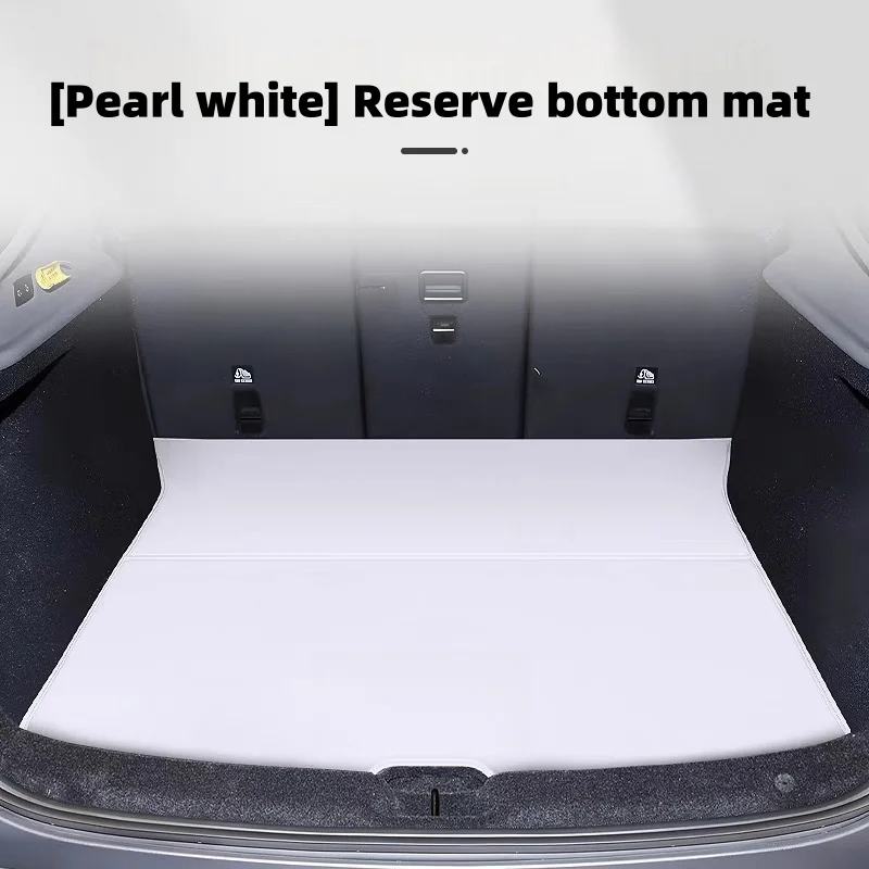 Tappetino per bagagliaio in pelle per Tesla Model Y Juniper 2025 5 posti per bagagliaio per auto, copertura protettiva per vano bagagli - immagine 5