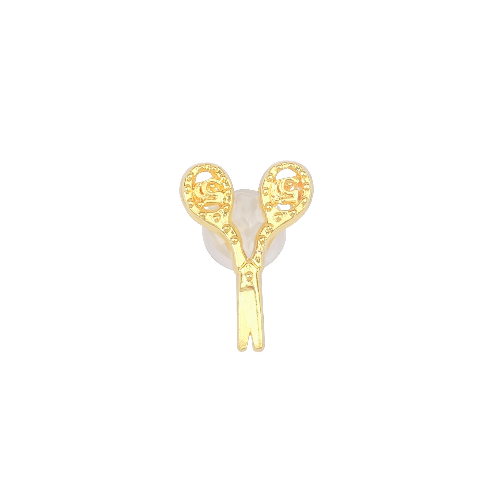 

10pcs Scissors Shoe Charms Accessories Decorations Aolly Croc Jibz Buckle for DIY X-mas Gift CBC106