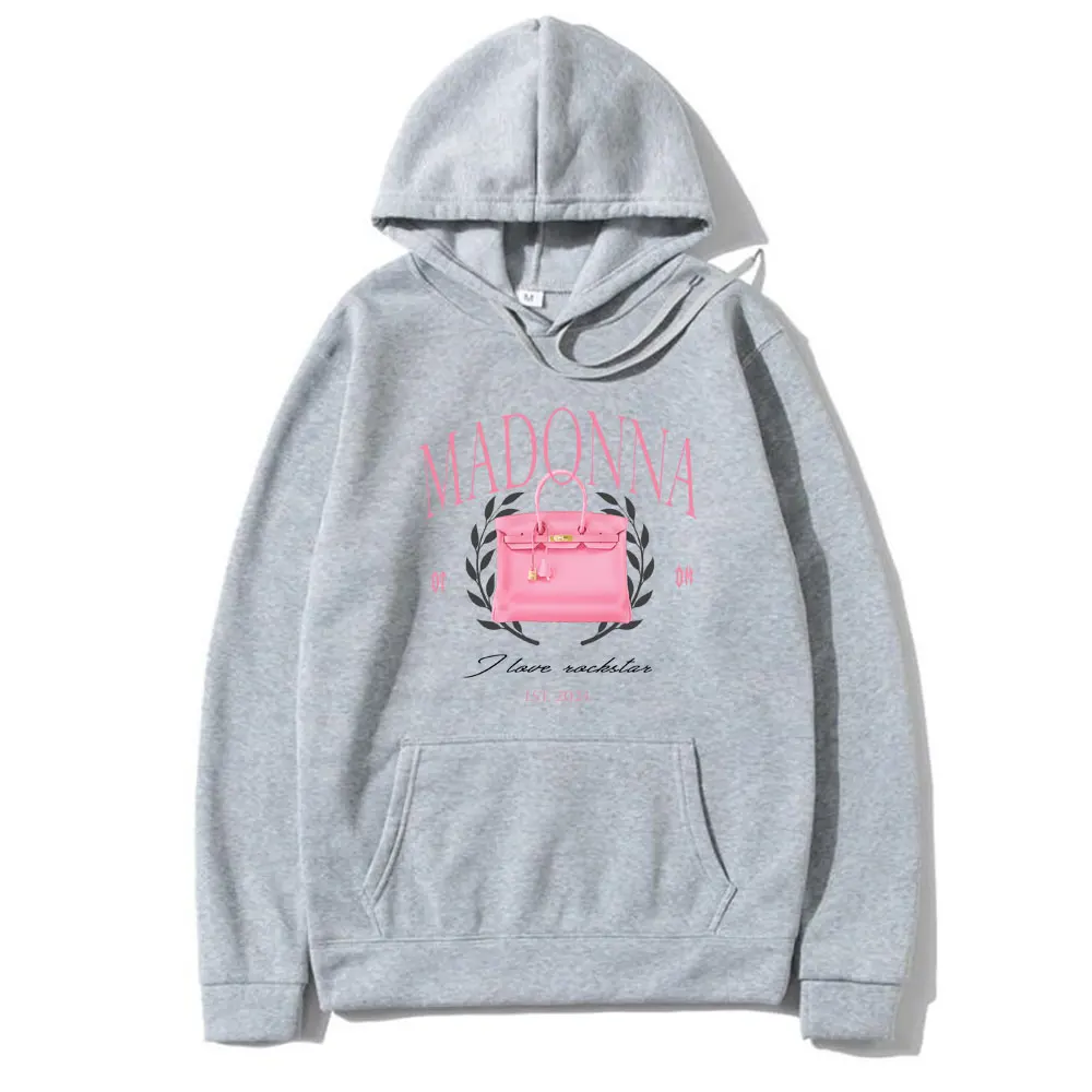 Singer Natanael Cano Madonna Graphic Hoodie Male Casual Fleece Cotton Pullover Men Women's Hip Hop Vintage Oversized Streetwear