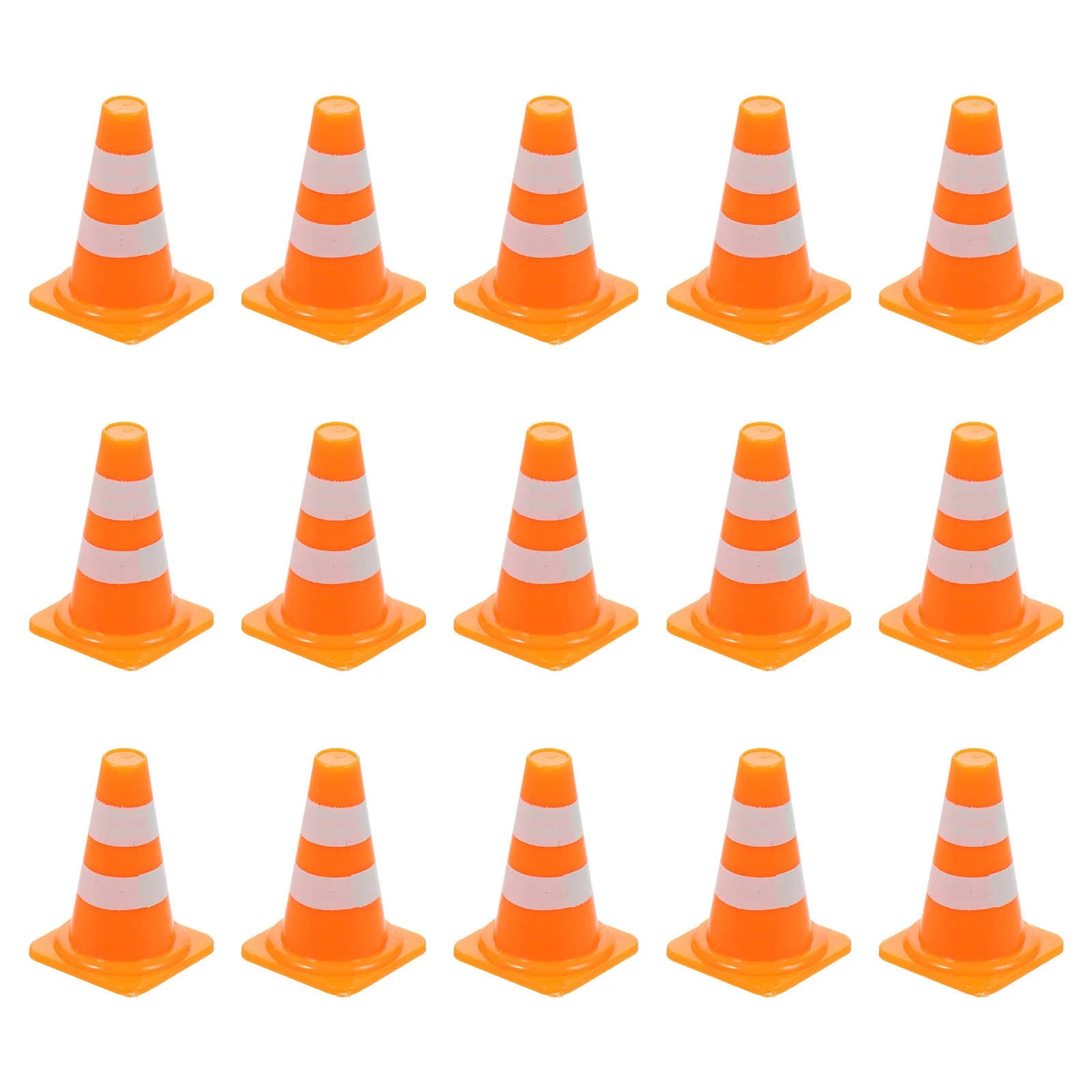 50/30/10Pcs Mini Traffic Cones Road Street Signs Children's Mini Toys Traffic Barricade Children's Mini Toys Construction 6