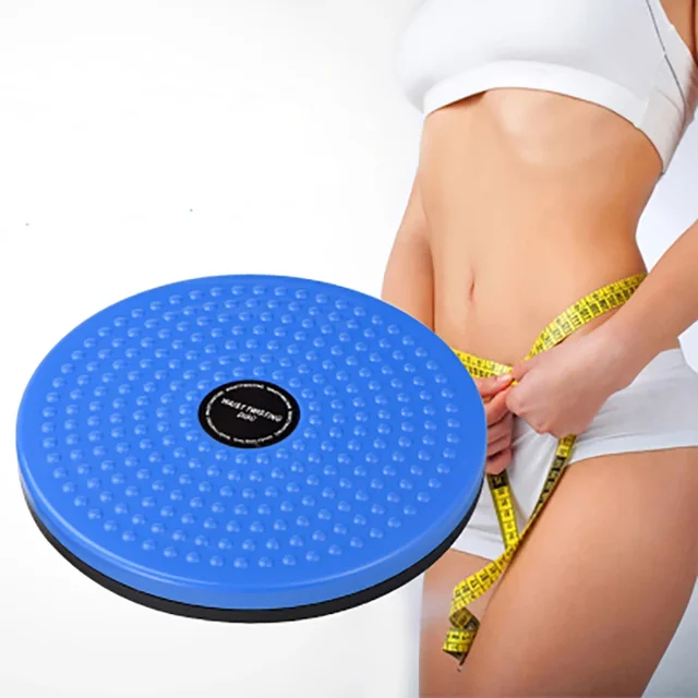 Women Waist Trainer Twisting Disc Fitness Home Twist Waist Disc Board Massage Foot Sole Waist Slimming Balance Rotating Disc 4