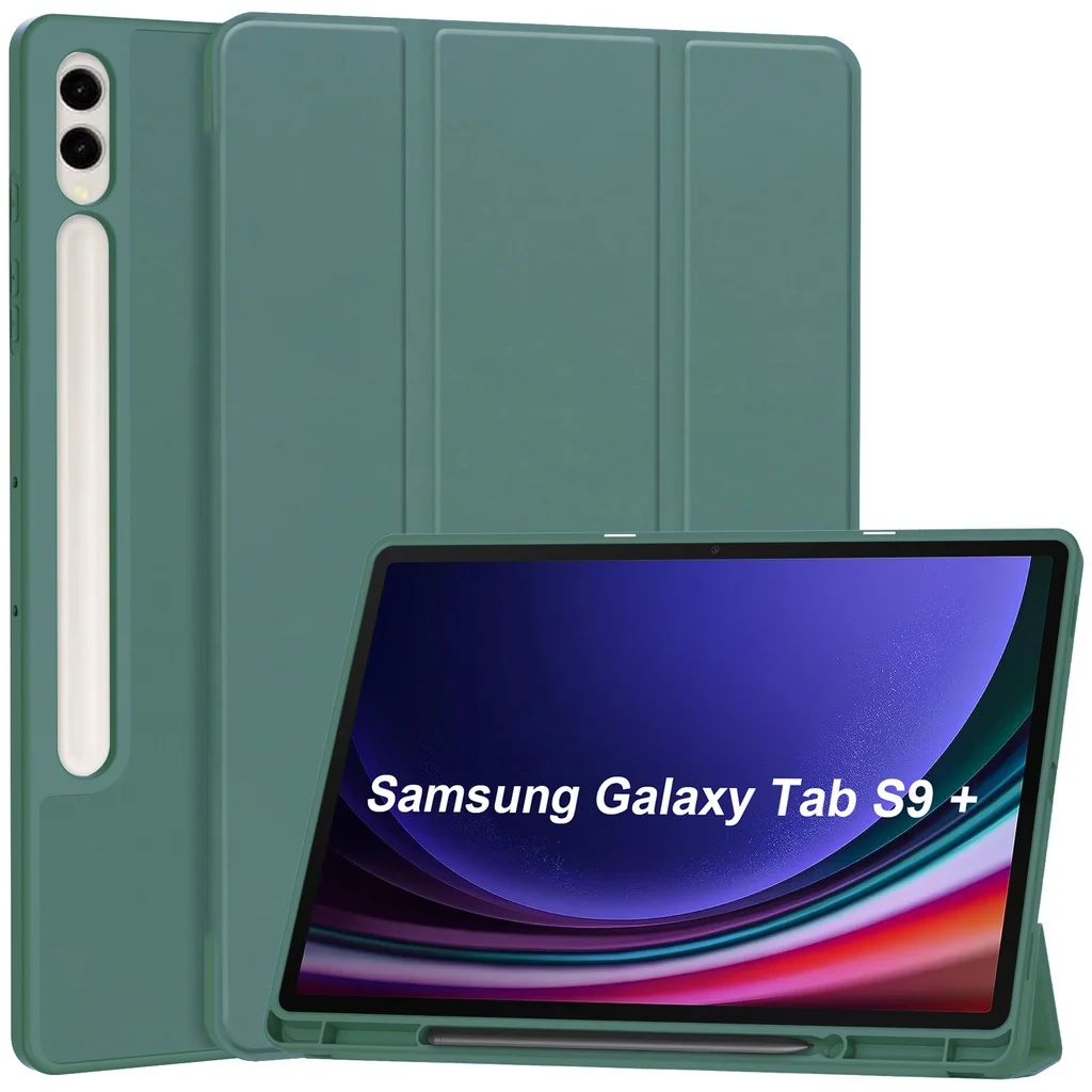 

Смарт-чехол для Samsung Galaxy Tab S9 FE Plus, 2023 дюйма, со слотом для ручки