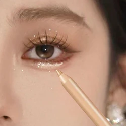 Shiny Chameleon Eyeliner Pencil Green Gold Purple Glitter Eye Shadow Lying Silkworm Pen Waterproof Beauty Cosmetics Women Makeup