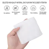 100/200pcs Non Woven Gauze Sponge Face Makeup Non Stick Gauze Pads Used Facial Cleaning Sponge For Wound Aid Supplies 2