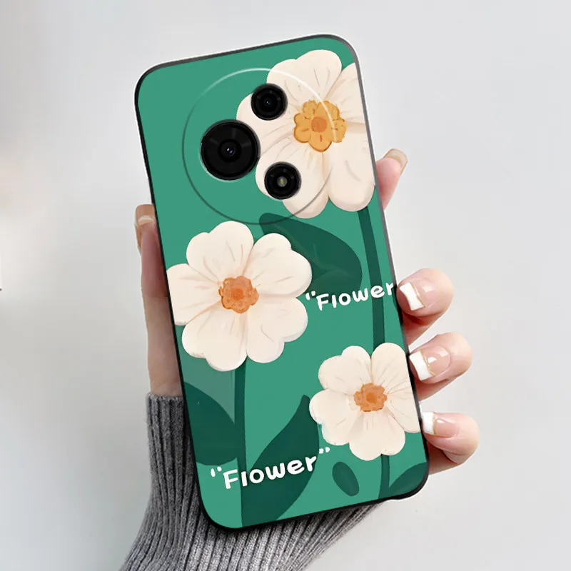 Luxury Fashion Butterfly Flowers Black Soft Silicone Phone Case Protective Cover