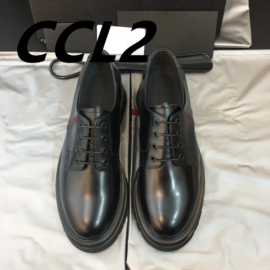 

24 years spring and fall fashion model derby shoes, open edge beaded cowhide, tire cow lining, TPU outsole, size39-44