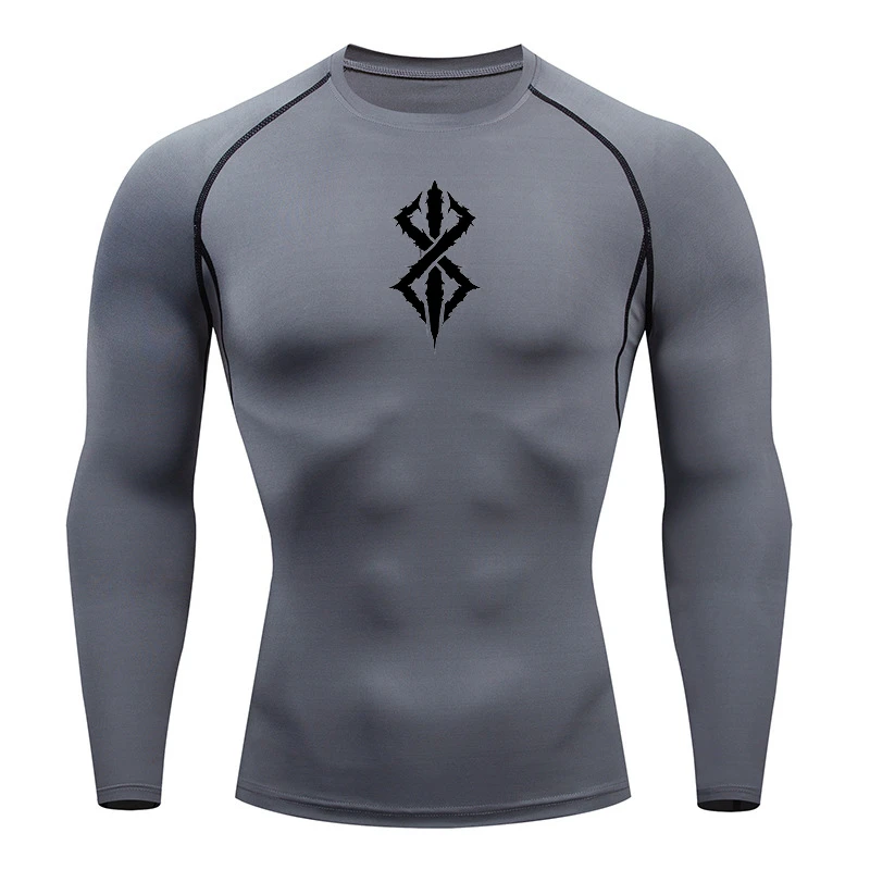 Men's Athletic Quick-Dry Compression Shirt