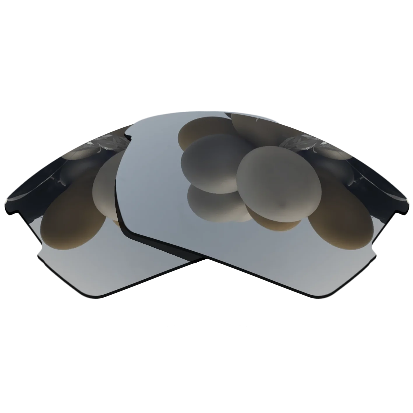 

Polarized Sunglasses Replacement Lenses for-Wiley X Valor Frame - Silver