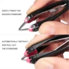 Automatic Eyebrow Tweezers Professional Corrosion-resistant Kit Precision Delicate Design 6