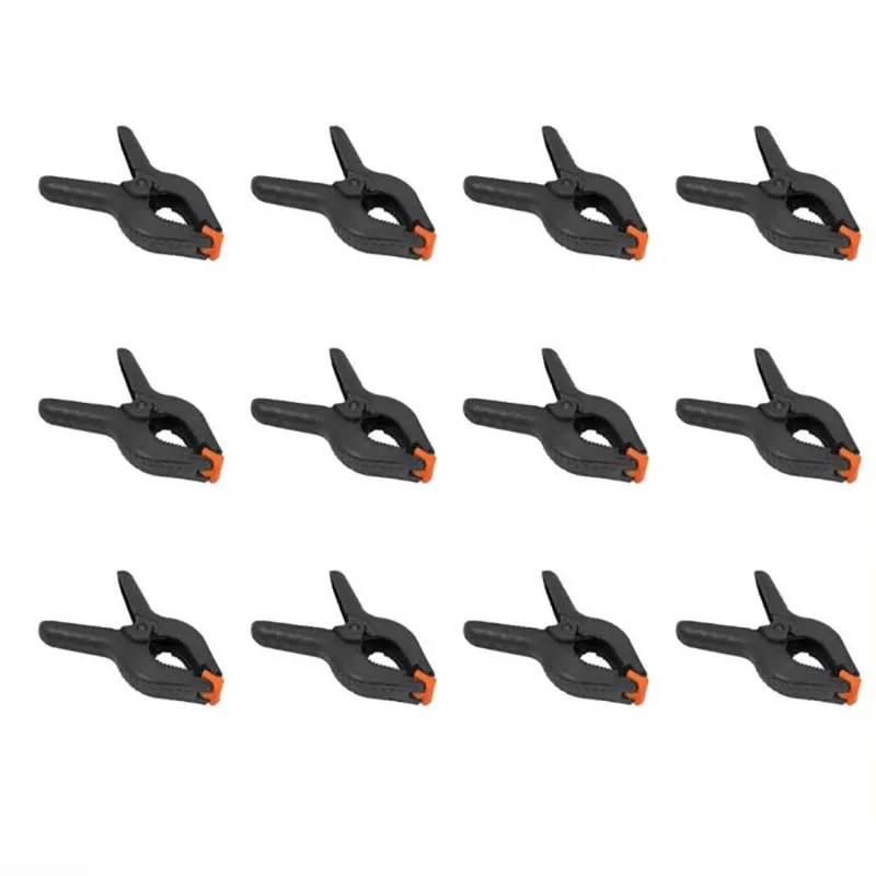 10pcs 2inch Spring Clamps DIY Woodworking Tools Plastic Nylon Clamps For Woodworking Spring Clip Photo Studio Background Image 8