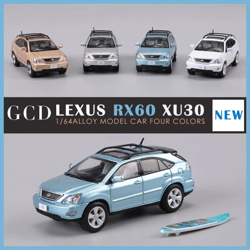 Modellino Lexus GS430 In Pressofusione Scala 1/64 | Colore Rosso Perla | Auto In Miniatura Per Collezionisti | Veicolo In Lega Di Zinco E ABS