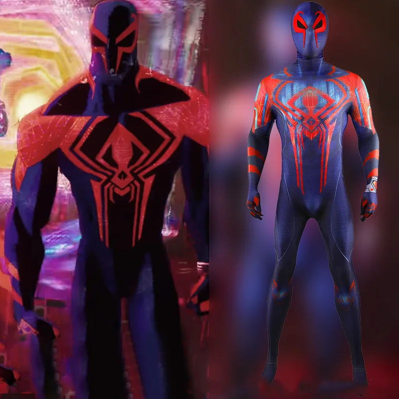 Hot Toys Amazon Spider Man Croci The Universe Cos Abbigliamento Marvel Anime Cosplay Tuta Attillata