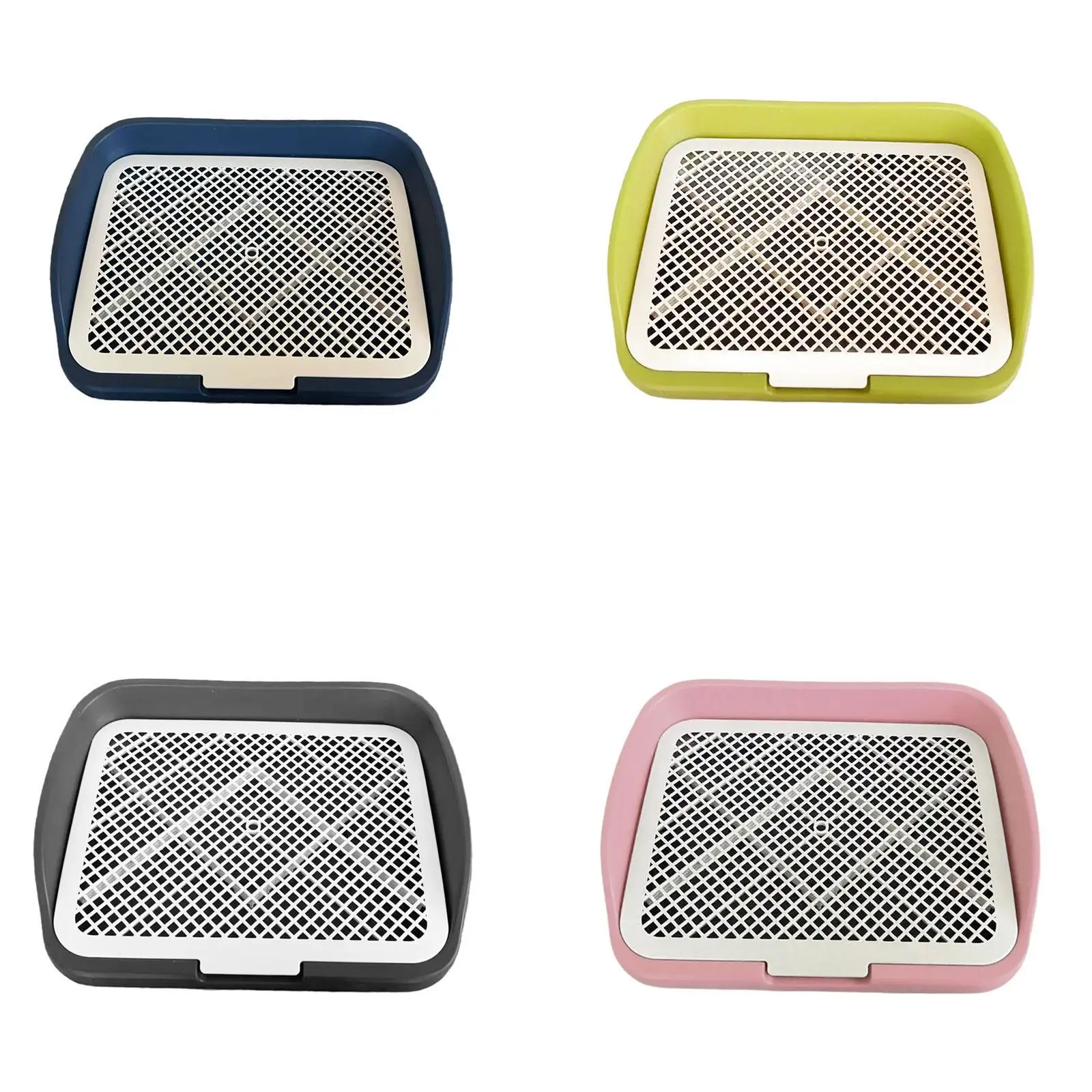 Dog Litter Box Training Tray Puppy Toilet Hygienic Box Made of Durable and Dog Litter Box Training Tray Puppy Toilet Hygienic Box Made of Durable and