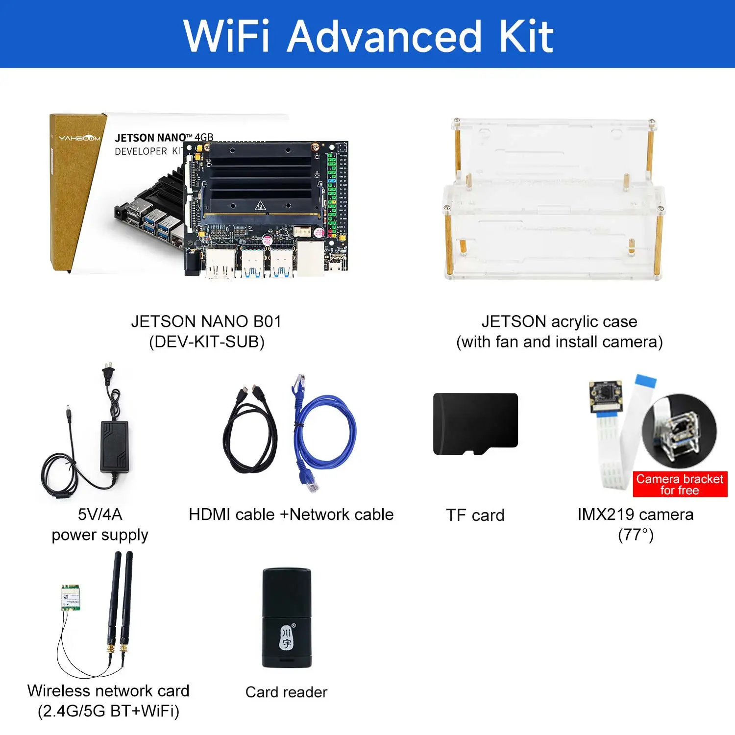 New Jetson Nano 4GB Developer Kit Jetson NANO SUB Board For