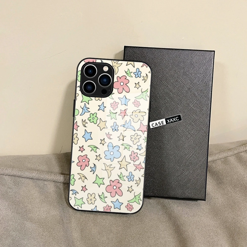 Heartstopper Starry Blue Glass Phone Case